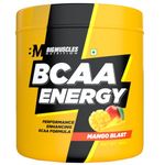 Bigmuscles Nutrition BCAA Energy, Powder [30 Serving, Mango Blast]