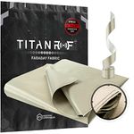 Mission Darkness TitanRF Faraday Fabric Kit 44" x 36" (.91m x 1.1m) + Extra 36" (1.1m) TitanRF Tape // Military Grade Conductive Material Blocks RF Signals WiFi Cell Bluetooth RFID EMF Shielding