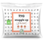 Snug Snuggle Up Pillows 2 Pack - Pack of 2 Cosy Soft Bed Pillows Made From Recycled Materials, Machine Washable and Hypoallergenic - Pair