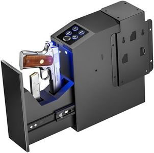 TOPMEDA Gun Safe, Slider Biometric Full Size Handgun Safe