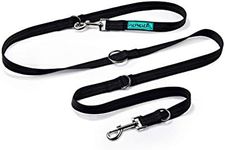 Multifunction Double Ended Lead for Dogs - For Training, Close Control and Walking Two Dogs