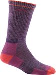 Darn Tough, Hiker (Style #1907), Merino Wool, Boot Sock, Midweight, Women’s Cushioned Hiking Socks - Plum Heather Medium