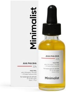 Minimalist AHA 25% + PHA 5% + BHA 2% Peeling Solution For Glowing Skin, Smooth Texture and Pore Cleansing Weekend Facial Exfoliant | 30Ml 1 Fl Oz (Pack Of 1)