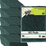 Scotch-Brite 96 General Purpose Scouring Pad, 9" Length x 6" Width (Pack of 60)