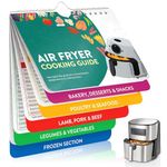 Air Fryer Cookbook Magnetic Cheat Sheet Set Air Fryer Cooking Times Chart Air Fryer Magnetic Cheat Sheet Set Cooking Times Chart Recipes Reference Guide