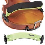 Everest Neon Green ES Series 4/4 Violin Adjustable Shoulder Rest