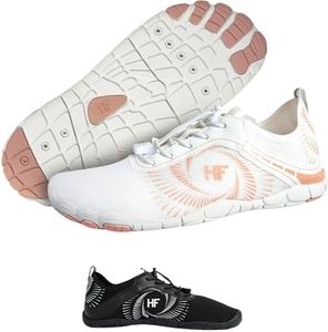 Hike Footwear HF Active Wide Toe Box Barefoot Shoes for Women - Lightweight, Breathable, Flexible Minimalist Shoes for Walking, Hiking, Non-Slip hike barefoot shoes women perfect for Casual Wear