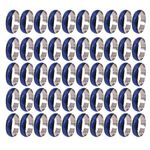 Wholesale Lot 50pcs Silver Plated Emotion Color Changable Mood Ring Size 6-9