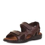 Mens Real Leather Outdoor Summer Sandals SIZE 9