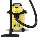 IBELL VC120YBPLUS Vacuum Cleaner, 12L Barrel, 1200W, Wet and Dry Blowing & Suction, High Efficiency Filter (Yellow)