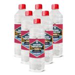 PRIMES DIY 6 Litre Premium Bioethanol Fuel for Fire Place Clean Burning High Purity Bio Ethanol Liquid Fuel for Fire Pits Burners and Stoves Indoor and Outdoor Use Eco Friendly Bioethanol Fuel Liquid