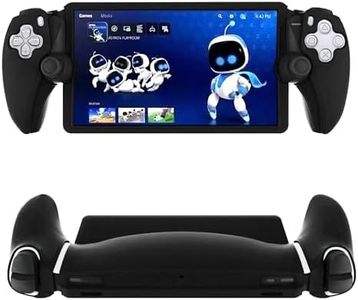 WUXIDIXI PS5 Portal Silicone Protective Case, Soft Protective Skin Cover Case for PS5 Portal Remote Player with Ergonomic Grip, Shockproof Anti-Scratch - Black