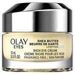 Olay Shea Butter + Peptide 24 Eye Cream, Fragrance-Free, 15 ml