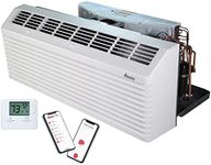 AMANA PTAC 12,000 BTU Air Conditioner Heat Pump PTH123K35AXXX with 3.5 kW Heater 20 Amp plug, White