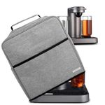 Ksestor Dust Cover for Bartesian Compatible with Bartesian Cocktail Machine - Pockets to Store Bartesian Accessories - Bartesian Cocktail Capsules - Barista Alcohol Machine - Grey