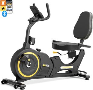 VANSWE Recumbent Exercise Bike – 400 lb Capacity, Bluetooth, Magnetic Resistance