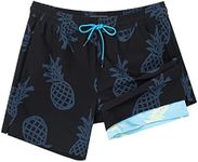 SURF CUZ Mens Swim Trunks with Comp