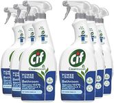 Cif Cleanboost Power & Shine Bathroom Spray 100% soap scum & limescale removal for cleaning ceramic, chrome, enamel, plastic, and stainless-steel surfaces 700 ml Bulk Buy (6)