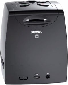 Mini Digital Film & Slide Scanner – Converts 35mm Negatives to JPEG, 2.4" LCD, Easy Load Adapters