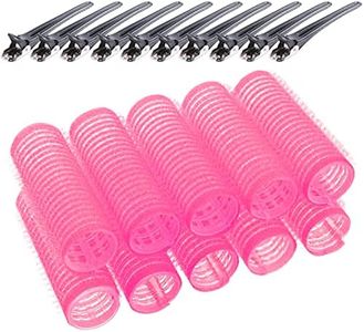 Small Size Hair Rollers Curlers Self Grip Holding Rollers Hairdressing Curlers Hair Design Sticky Cling Style For DIY Or Hair Salon (Gripping Sticky Rollers 20mm 7/8”) (10pack)