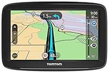 TomTom Car Sat Nav Start 52, 5 Inch with UK and ROI Maps, Speed Cam Alert Trial, Integrated Reversible Mount ,Black