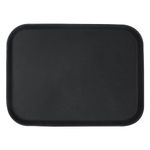 Argon Tableware Rectangle Non-Slip Serving Tray - 56cm x 41cm - Black