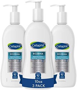 Cetaphil RESTORADERM Itch Control Moisturizing Lotion, 10 fl oz (Pack of 3), Soothes Dry, Irritated, Eczema Prone Skin, No Added Fragrance, (Packaging May Vary)