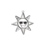 Bulk Buy: Darice Crafts for Kids Suncatcher Sunshine 4 inches 1060-53 by Darice Bulk Buy