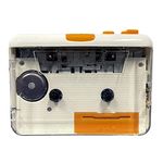 MICROWARE Ezcap Cassette Player,Portable Tape Player Captures MP3 Audio Music via USB Compatible with Windows 2000 XP Vista 7 8 Convert Walkman Tape Cassettes to i-Pod Format EPL-145CA
