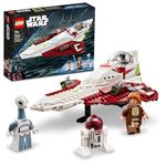 LEGO Star Wars OBI-Wan Kenobi’s Jedi Starfighter 75333 Building Kit (282 Pieces)