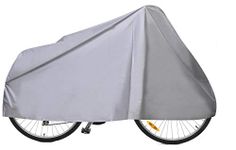 ZAxe Plastic Water Resistant Bicycle Cover for Hero Fashion 24T Single Speed Cycle (Silver)