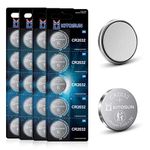 Kitosun CR2032 Batteries 3V Lithium Cell - Coin Button Battery for Apple AirTag Car Key Fob Remote LED Light Candles Glucose Monitor Doorbell Air Tag 2032 Lithium Battery (20 Pcs)