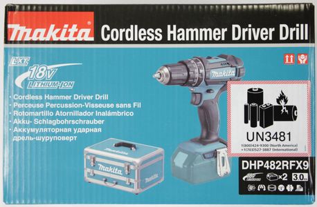Makita 18V Impact Drill – Cordless Power Tool