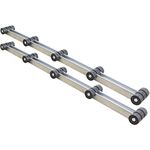 DUTTON - LAINSON COMPANY 6387 4' Galvanized Roller Bunk