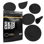 Skin Grip CGM Patches for Freestyle Libre (20-Pack), Waterproof & Sweatproof for 10-14 Days, Pre-Cut Adhesive Tape, Continuous Glucose Monitor Protection (Black)