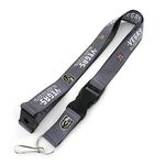 NHL Vegas Golden Knights Team Lanyard, Charcoal