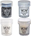 Wow! Embossing Powder Black and Whi