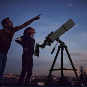 Portable 80mm Refractor Telescope – Compact Travel Scope