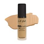 L.A GIRL HD Pro. Matte Foundation, Beige, 30 ml