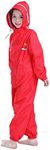 JiAmy Kids Baby One Piece Rain Suit Waterproof Coverall with Hood Jumpsuit 8-9 Years