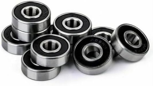 10PCS 608RS Ball Bearings Skateboard Roller Scooters Sealed Ball Longboard Skate Bearings