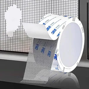 PHIXBEAR Super Strong Adhesion Screen Repair Tape Replacement Kit, Made of 3M, Screen Tape Mesh Repair for Window Screen and Screen Door Tears Holes, Grey 1.97In X 6.57Ft