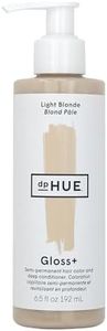 dpHUE Gloss+, Light Blonde - 6.5 oz - Semi-Permanent Hair Color & Conditioner - Lasts Up to Eight Washes - Paraben, SLS & SLES Sulfate Free - Vegan, Leaping Bunny Certified