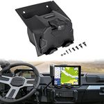 SAUTVS Tablet Phone Device Holder for Polaris Ranger XP 1000 18-24, Electronic Device Holder Phone Tablet GPS Mount with Storage Box for Polaris Ranger 1000 XP Crew Diesel 2018-2024 Accessories