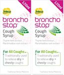 Bronchostop Cough Syrup - for the Relief of Any Cough - 120 ml (Pack of 2)