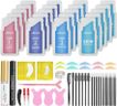Libeauty Lash Lift Kit - Eyelash Lift Kit, Lash Perm Kit with Complete Tools, Korean Lash Lift Kit, Upgraded Curling Set in Individually Packed Sachets, Quick Lash Lifting for Home and Salon