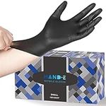 Hand-E Touch Black Nitrile Medical 