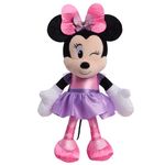 Disney Junior Minnie Mouse Ballerina Small Plush Stuffed Animal, Officially Licensed Kids Toys for Ages 2 Up, Basket Stuffers and Small Gifts