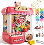 Lucky Doug Claw Machine for Kids Girls Boys with Light Music, Candy Claw Machine Arcade Game Toys for Kids Girls 4-8, Grabber Machine Toys for 4 5 6 7 8 Years Old Girls Birthday Holiday