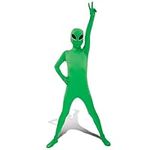 Morphsuits Alien Costume Kids Green Alien Costume Bodysuit Kids Halloween Costume Small